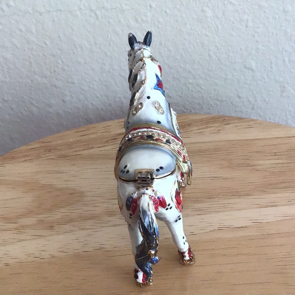 Trinket Box Jeweled Trail of Painted Ponies "Copper Enchantment" - Picture 3 of 7